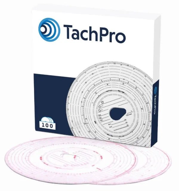 125kmh Black Combi Analogue Tachograph Charts - Jackson Handling Ltd