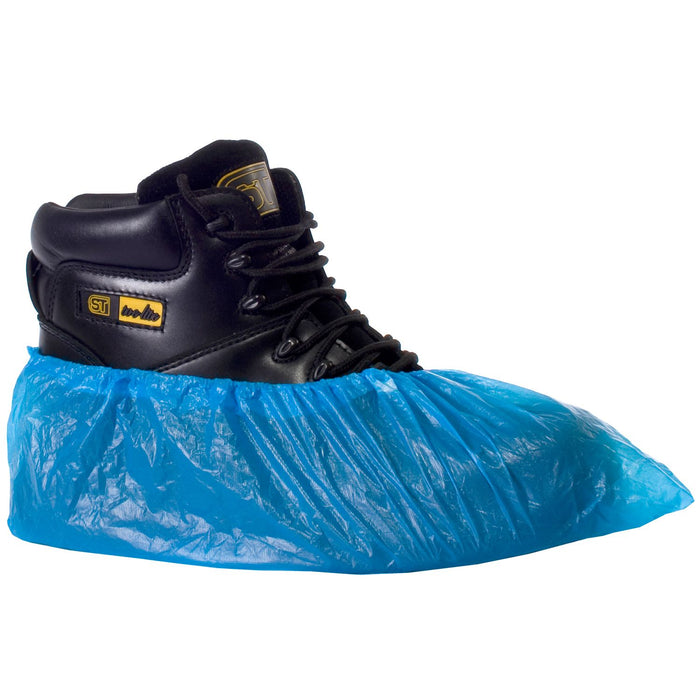 CPE Disposable Overshoe Blue