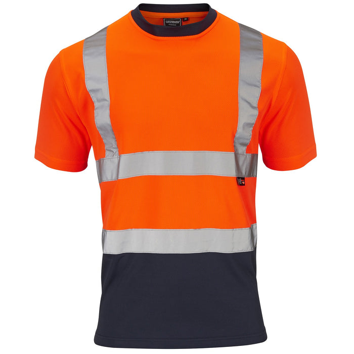 Hi-Vis 2 Tone Orange T-Shirt