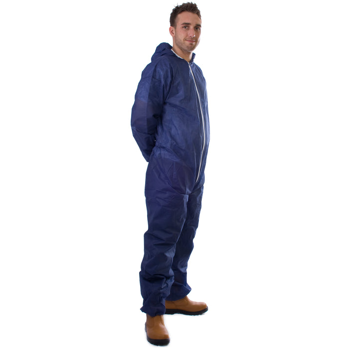 PP Non-Woven Coveralls Blue