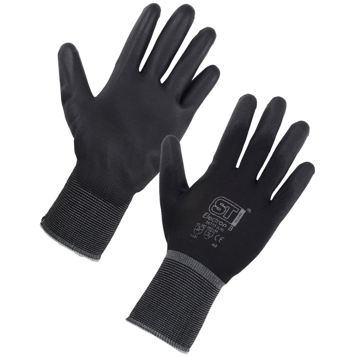 PU Fixer Gloves Black