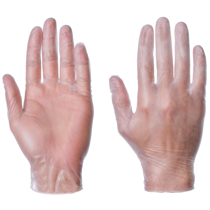 Powderfree Vinyl Gloves Clear
