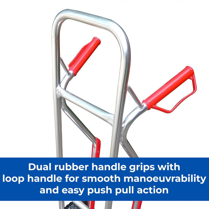 Dual Handled Aluminium Sack Truck - 150kg Capacity - Jackson Handling Ltd