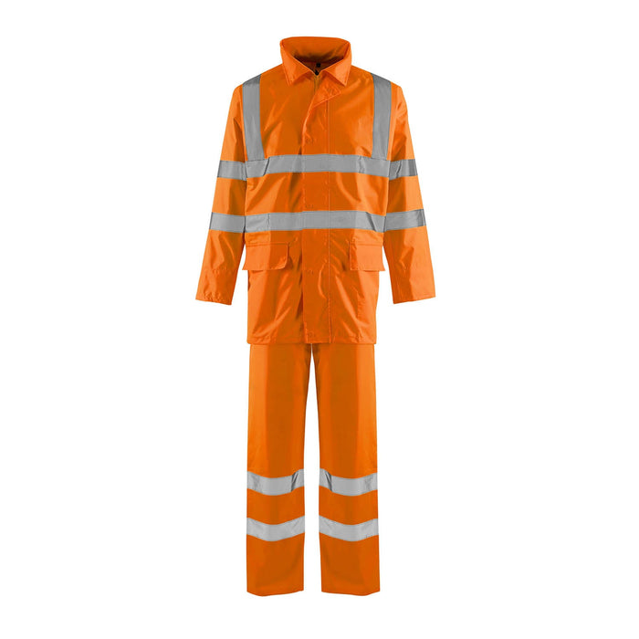 Hi - Vis Orange Lite Rainsuit - Jackson Handling Ltd