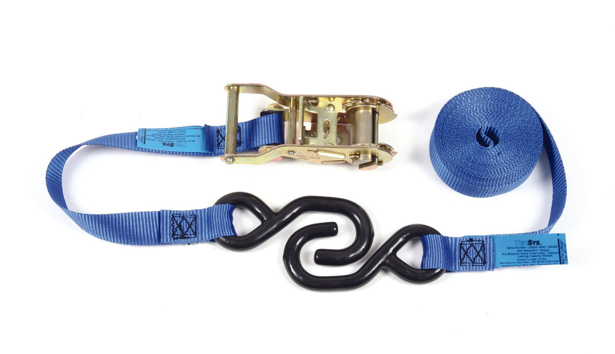 1.5 Tonne 25mm Ratchet Strap - Jackson Handling Ltd