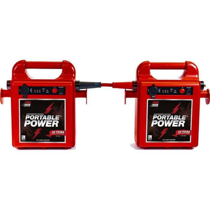 24v Dual 1800RC Pack with FREE 24v Connector - Jackson Handling Ltd