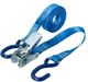 25mm Ratchet Strap with plastic coated 'S' Hook ends - 5mtr - Jackson Handling Ltd