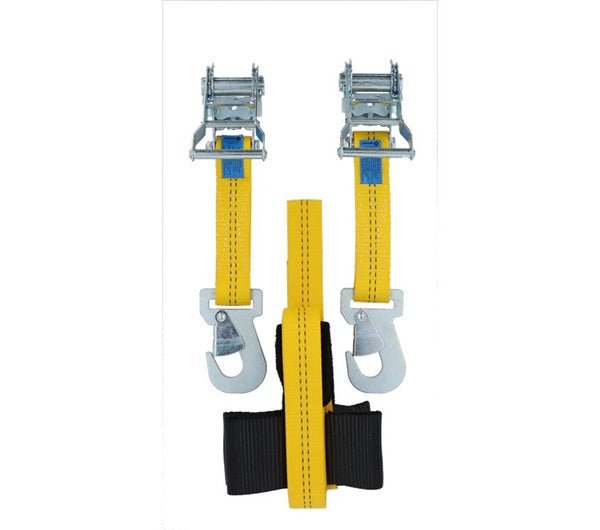 35mm Motorcycle Recovery Strap with Flat Snap Hooks – 2000daN - Jackson Handling Ltd