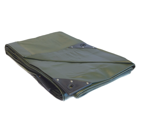 560gsm Extra Heavy Weight PVC Tarpaulins ( Green or Blue )