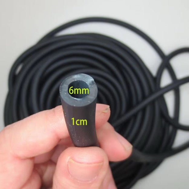 6mm x 10mm x 1000mm Latex Rubber Band - 1m length - Jackson Handling Ltd