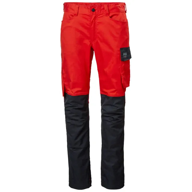 Helly Hanson Manchester  work Pant - Red