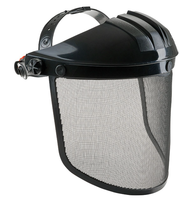 Brow Guard with Metal Mesh Visor