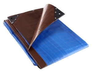 Brown / Blue Tarpaulins (185GSM)