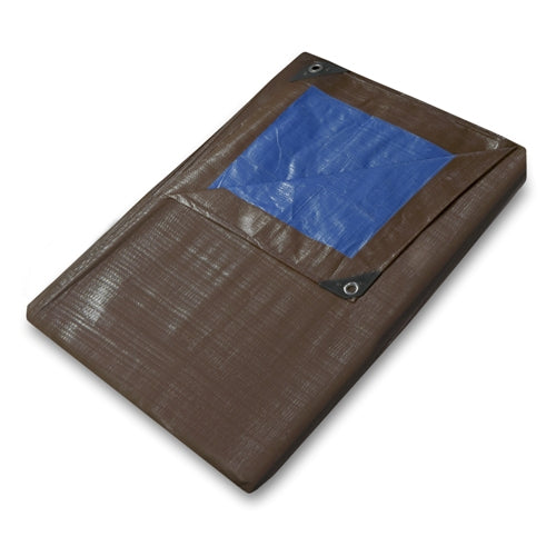 Brown / Blue Tarpaulins (185GSM)