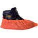 CPE Disposable Overshoe Red