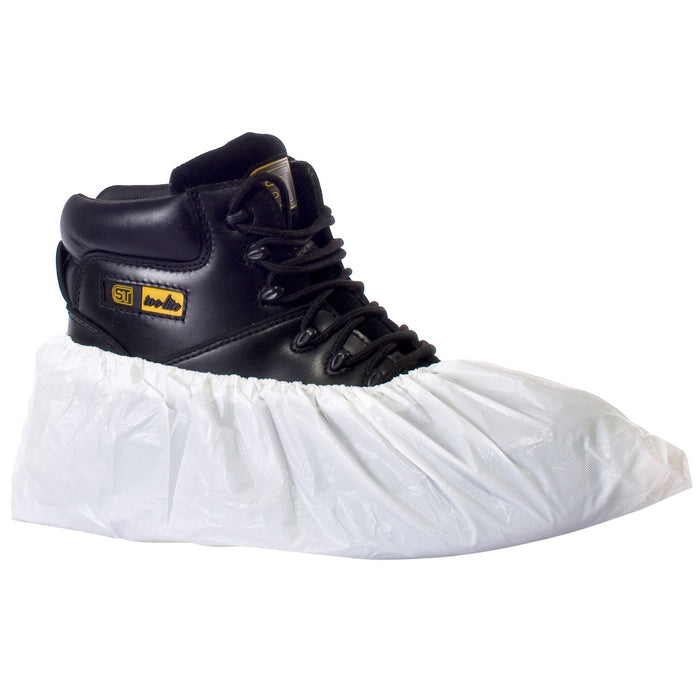 CPE Disposable Overshoe White