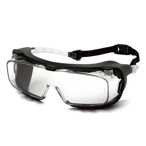 Cappture Clear Lens Anti Fog Rubber Safety Spectacle