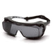 Cappture Grey Lens Anti Fog Rubber Safety Spectacle Grey