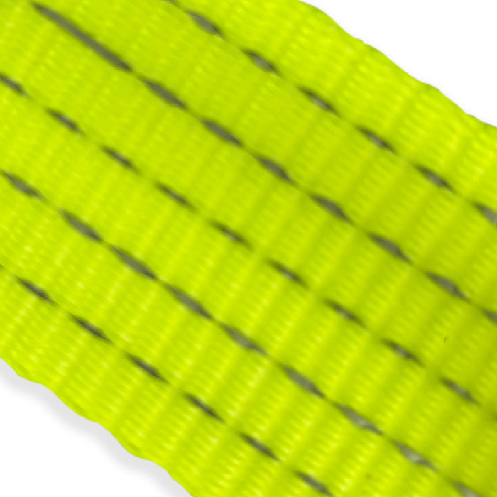 DAY GLO RATCHET STRAPS - with Hi-vis stitching