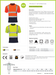 Hi-Vis 2 Tone Yellow T-Shirt - Yellow Product Info