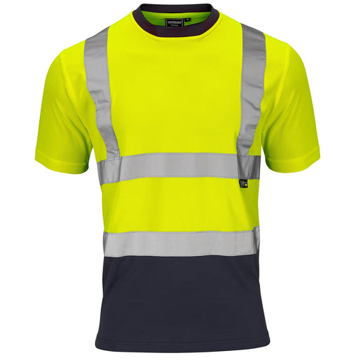 Hi-Vis 2 Tone Yellow T-Shirt
