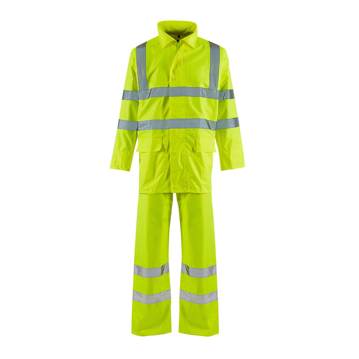 Hi-Vis Orange Lite Rainsuit Yellow