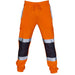 Hi Vis 2 Tone Jogging Bottoms Orange