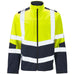 Hi Vis 2 Tone Yellow Softshell Jacket