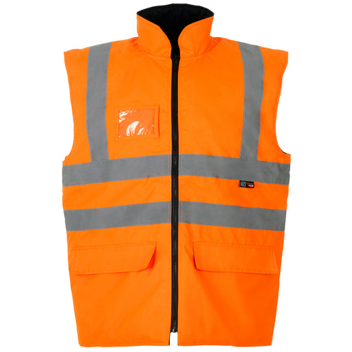 Hi Vis Interactive Bodywarmer Orange