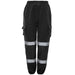 Hi Vis Jogging Bottoms Black