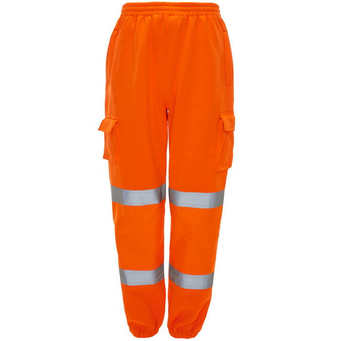 Hi Vis Jogging Bottoms Orange