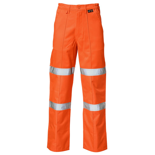 Hi Vis Orange 2 Band Ballistic Trouser
