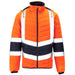 Hi Vis Orange 2 Tone Puffer Jacket