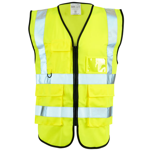 Hi Vis Yellow Executive Vest