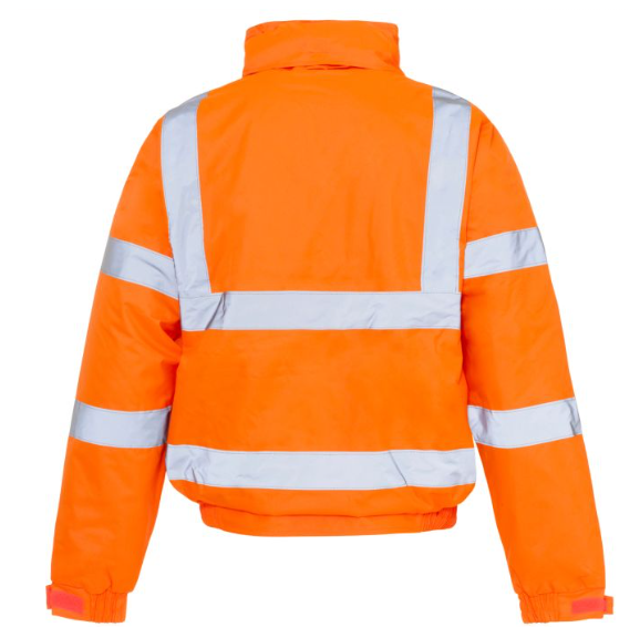 Hi Vis Orange Standard Storm Bomber Jacket