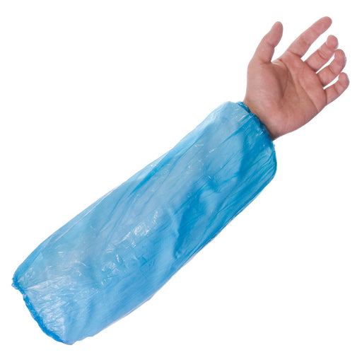 PE Disposable Oversleeves Blue