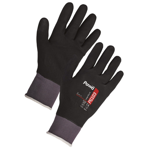 PG103 Breathable Glove Grey Black