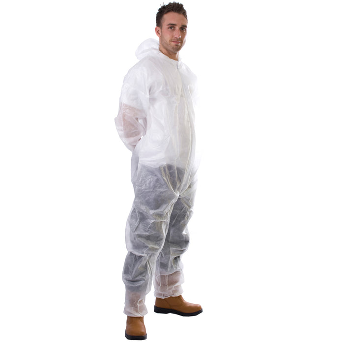 PP Non-Woven Coveralls White