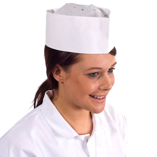 Paper Forage Hats White