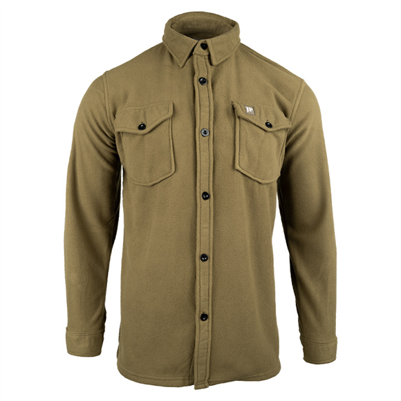 Polar Fleece Shirt Dark Mustard