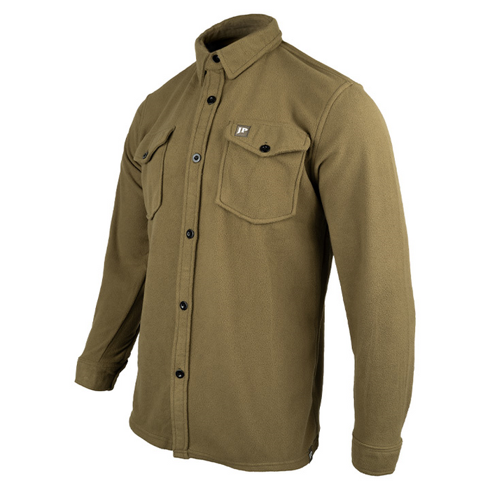 Polar Fleece Shirt Dark Mustard