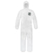 SafeGard GP White Coverall with Hood