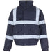 Security Bomber Jacket With Tape Navy