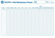 A1 Vehicle Maintenance & Record Wall Chart - Jackson Handling Ltd