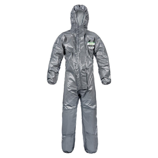 ChemMAX 3 Grey Coverall with Hood - Jackson Handling Ltd