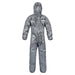 ChemMAX 3 Grey Coverall with Hood - Jackson Handling Ltd