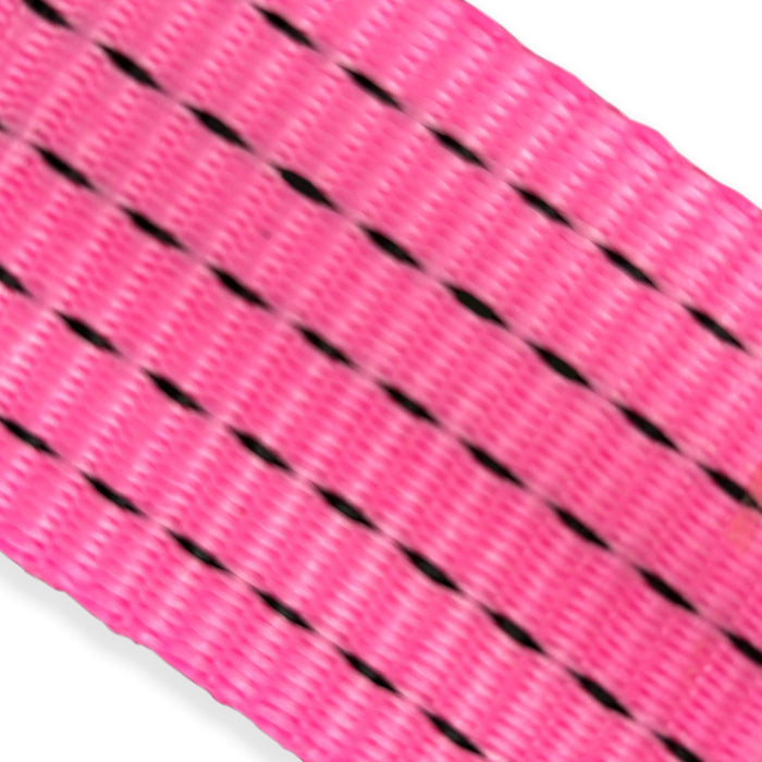 DAY GLO RATCHET STRAPS - with Hi - vis stitching - Jackson Handling Ltd