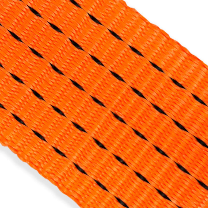 DAY GLO RATCHET STRAPS - with Hi - vis stitching - Jackson Handling Ltd