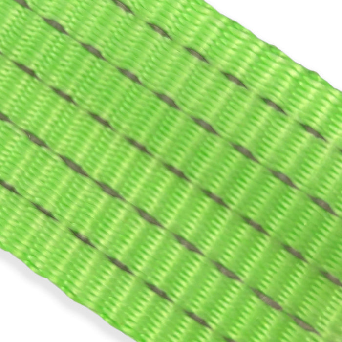 DAY GLO RATCHET STRAPS - with Hi - vis stitching - Jackson Handling Ltd