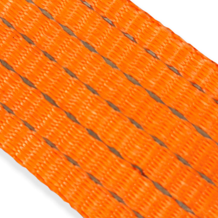 DAY GLO RATCHET STRAPS - with Hi - vis stitching - Jackson Handling Ltd